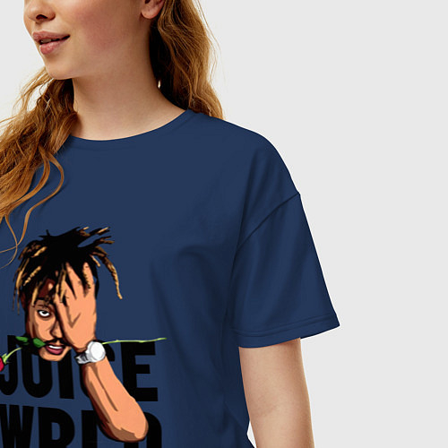 Женские футболки оверсайз Juice Wrld