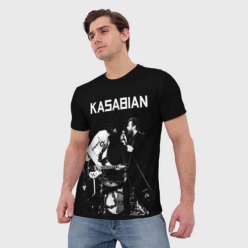 Мужские 3D-футболки Kasabian