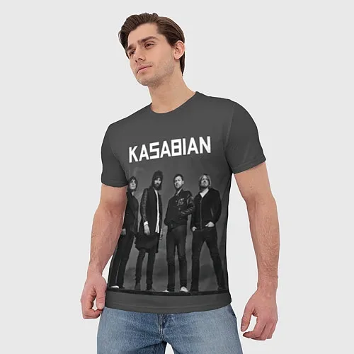 Мужские 3D-футболки Kasabian