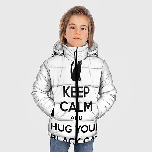 Детские куртки с капюшоном Keep Calm