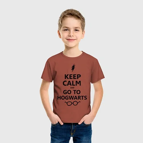 Детские хлопковые футболки Keep Calm