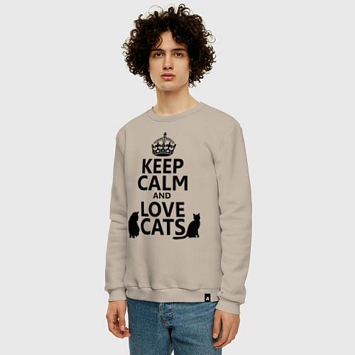 Мужские свитшоты Keep Calm