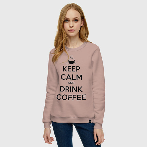 Женские хлопковые свитшоты Keep Calm