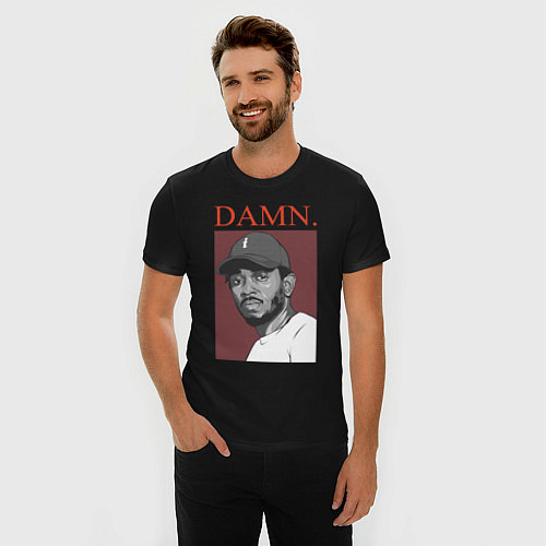 Мужские приталенные футболки Kendrick Lamar