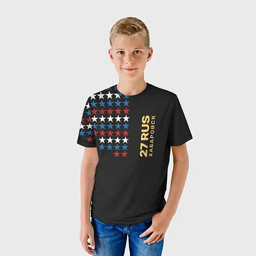 Детские 3D-футболки Хабаровского края
