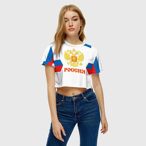Женские укороченные футболки КХЛ