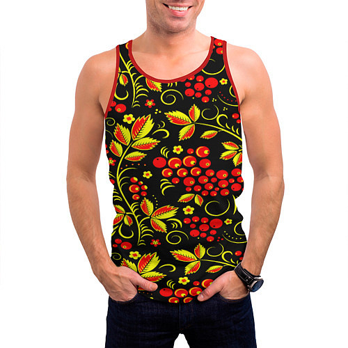 Майки-безрукавки с хохломой