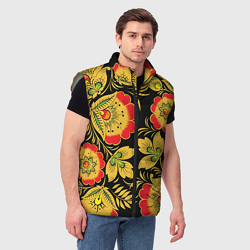 Жилеты с хохломой