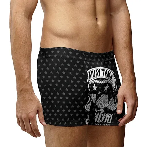 Мужские трусы-боксеры для кикбоксинга