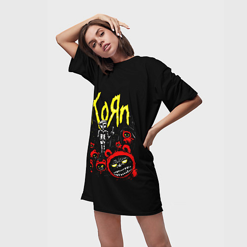 Женские 3D-футболки KoЯn