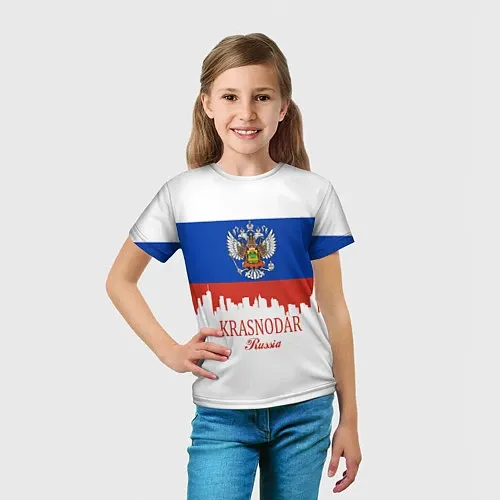 Детские 3D-футболки Краснодарского края
