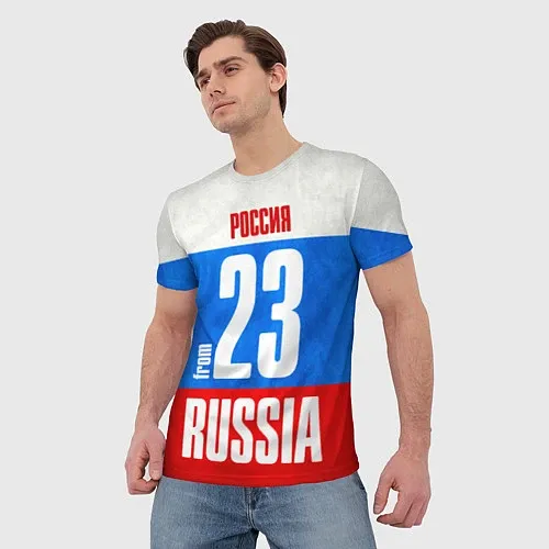 Мужские 3D-футболки Краснодарского края
