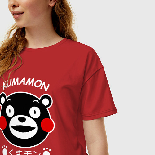 Женские хлопковые футболки Кумамон