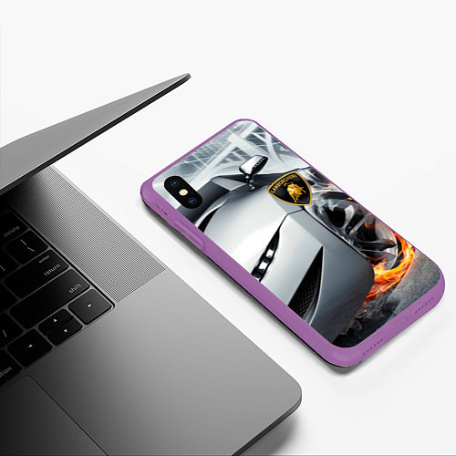 Чехлы для iPhone XS Max Ламборджини