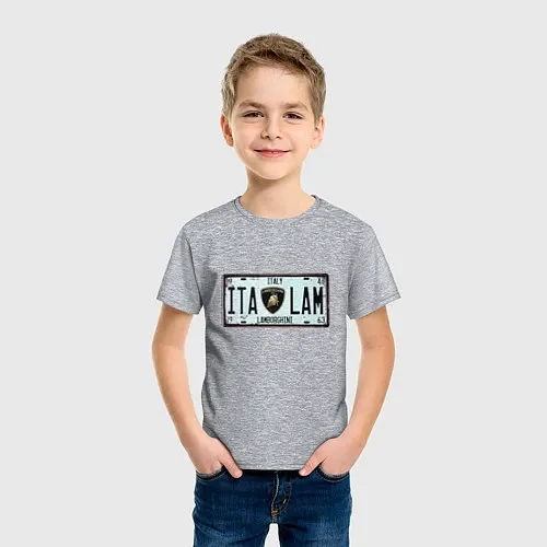 Детские хлопковые футболки Ламборджини