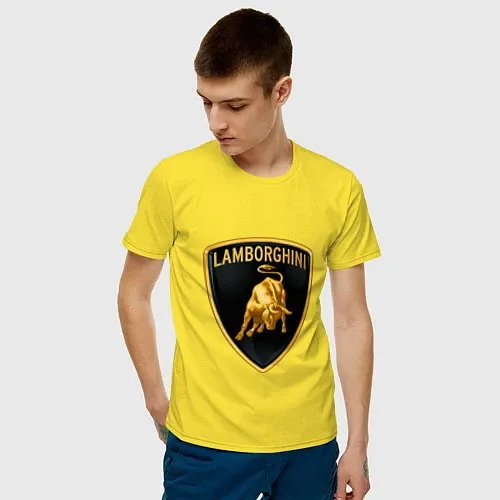 Хлопковые футболки Ламборджини