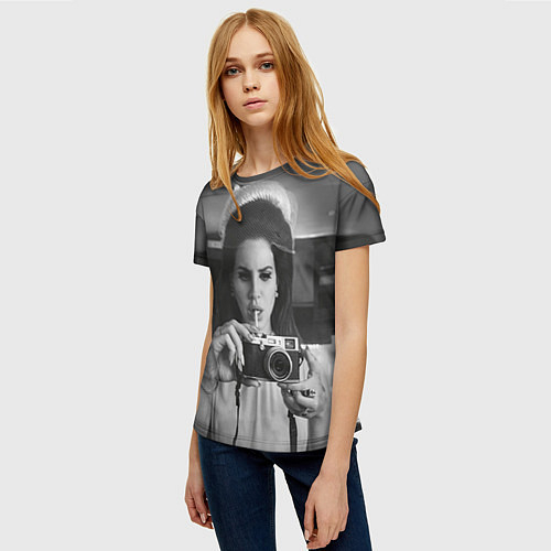 Женские 3D-футболки Лана Дель Рей