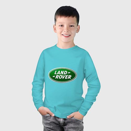 Детские футболки с рукавом Ленд Ровер