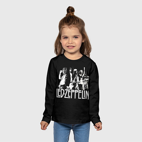 Детские 3D-лонгсливы Led Zeppelin