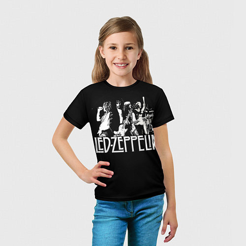Детские 3D-футболки Led Zeppelin