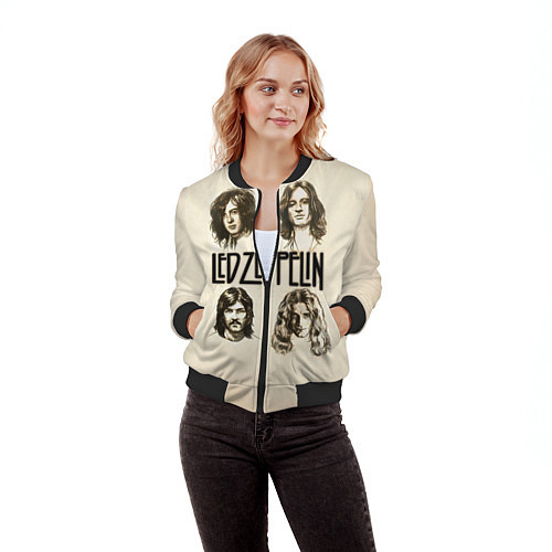 Женские куртки-бомберы Led Zeppelin