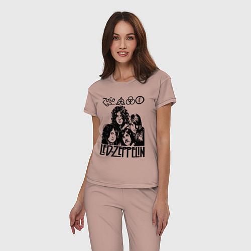 Женские пижамы Led Zeppelin