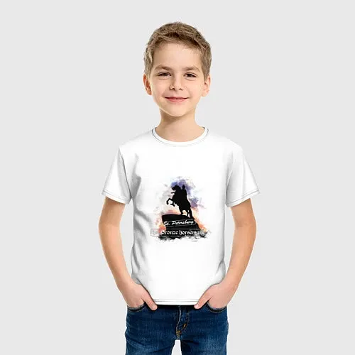 Детские хлопковые футболки Ленинградской области