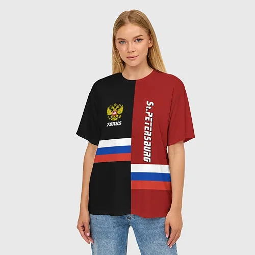 Женские футболки оверсайз Ленинградской области