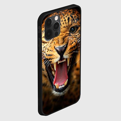Чехлы iPhone 12 series с леопардами