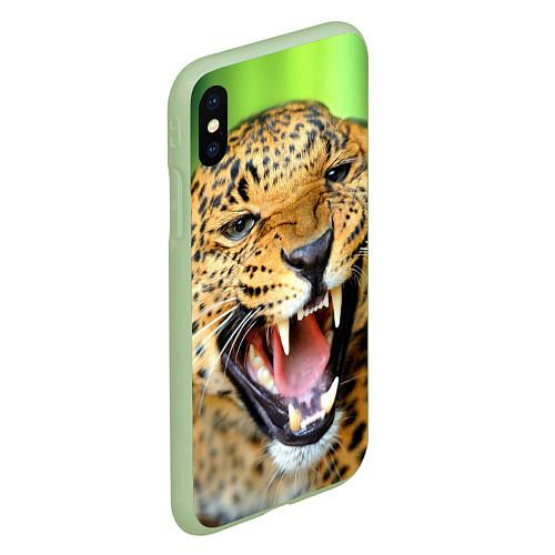 Чехлы для iPhone XS Max с леопардами