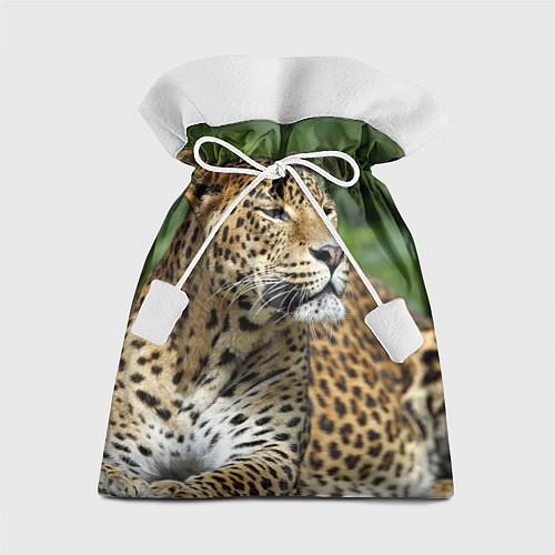 Мешки подарочные с леопардами