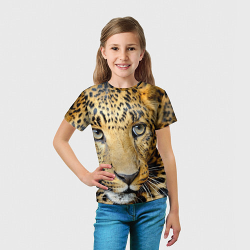 Детские футболки с леопардами
