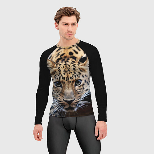 Мужские рашгарды с леопардами