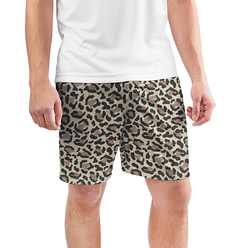 Мужские шорты с леопардами