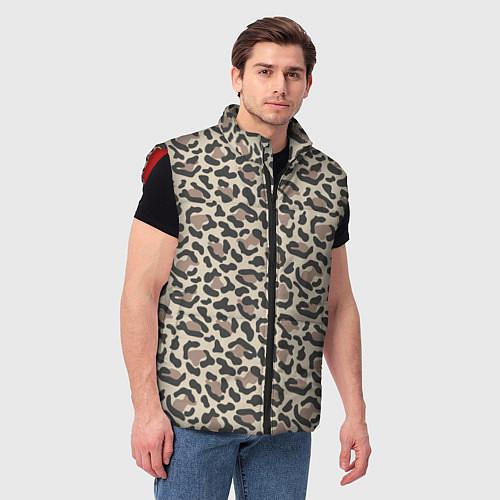 Мужские жилетки с леопардами