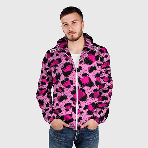 Мужские ветровки с леопардами