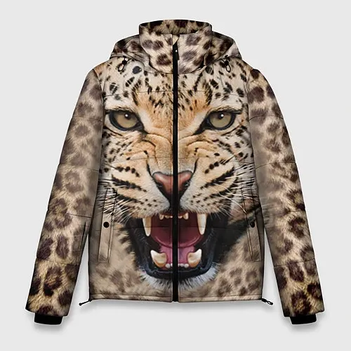 Зимние куртки с леопардами