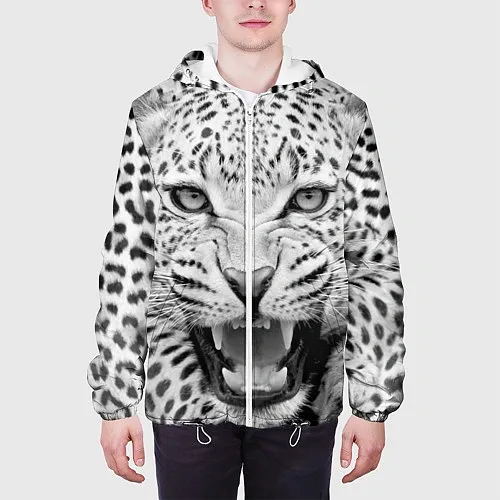 Куртки с капюшоном с леопардами