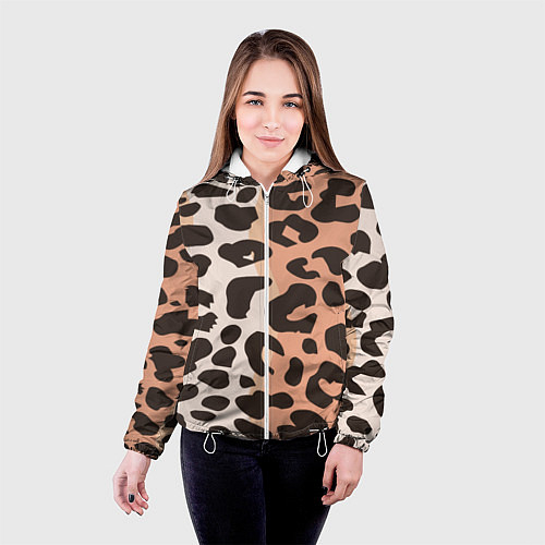 Женские демисезонные куртки с леопардами