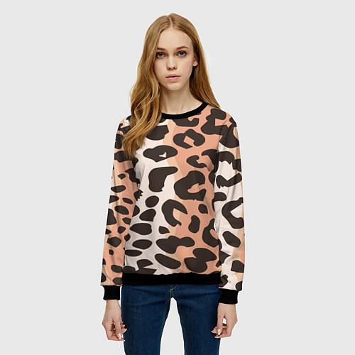 Женские свитшоты с леопардами