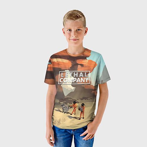 Детские 3D-футболки Lethal Company
