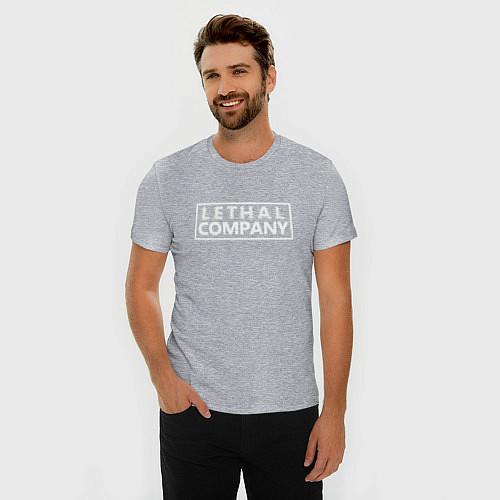 Мужские приталенные футболки Lethal Company