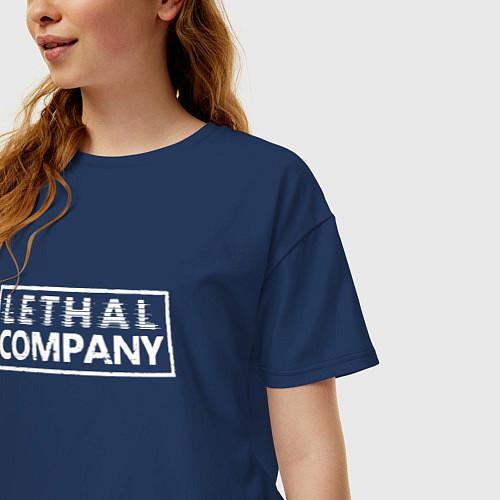 Женские хлопковые футболки Lethal Company