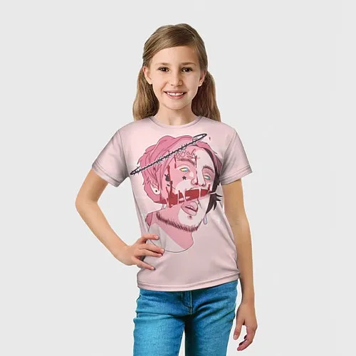 Детские 3D-футболки Lil Peep