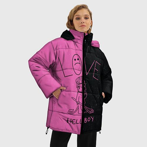 Женские куртки с капюшоном Lil Peep