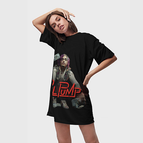 Женские длинные футболки Lil Pump