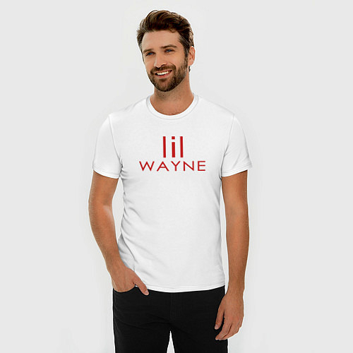 Мужские приталенные футболки Lil Wayne