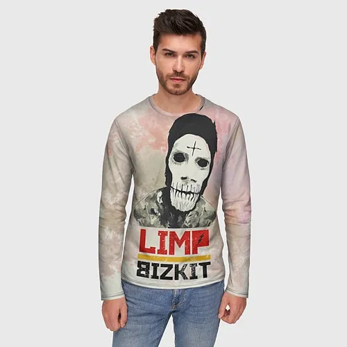 Мужские футболки с рукавом Limp Bizkit