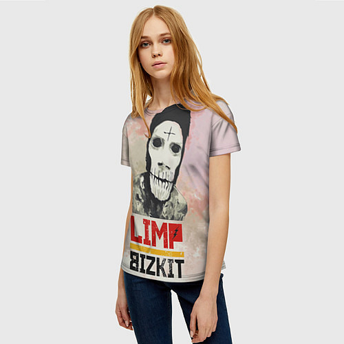 Женские 3D-футболки Limp Bizkit