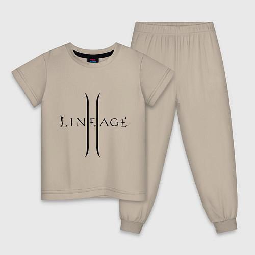 Детские пижамы Lineage